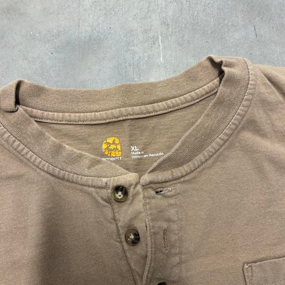 Carhartt Earth Tone Long Sleeve Shirt - Picture 2 of 2